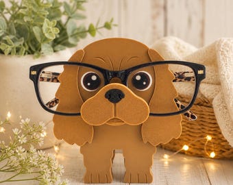 3D Printed Cocker Spaniel Glasses Holder – Cute Desk Organizer