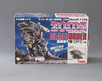 Vintage 1980's Japanese Dead Border Dinosaur Type DBZ-09