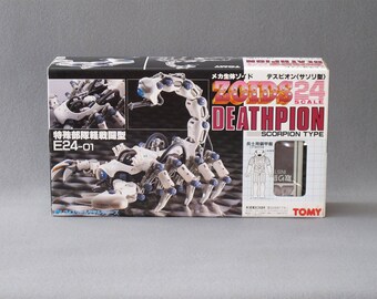 Vintage 1980's Japanese Deathpion Scorpion Type E24-01 Zoid From