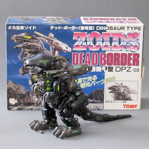 Vintage 1980&#39;s Japanese Dead Border Dinosaur Type DBZ-09 Zoid from TOMY assembled