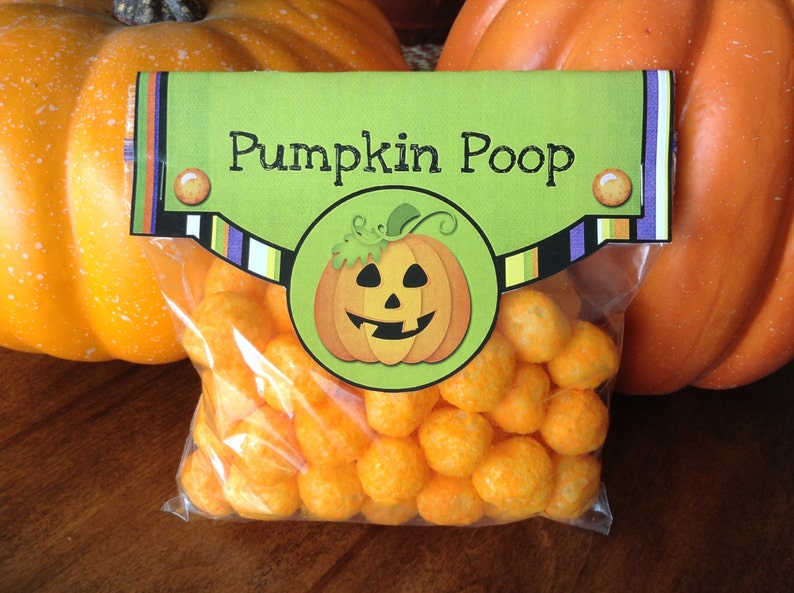 Halloween Printable Treat Bag Toppers | Etsy