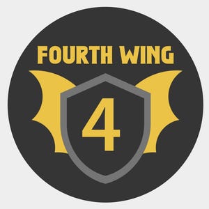 Fourth Wing Patch Coaster - Single