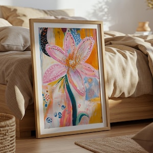 Empowered woman poster |  Feminist poster |  Female wall art | Female empowerment | Eclectic feminist Gallery wall art | Strong woman print