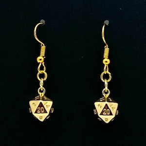 D20 Dice Earrings