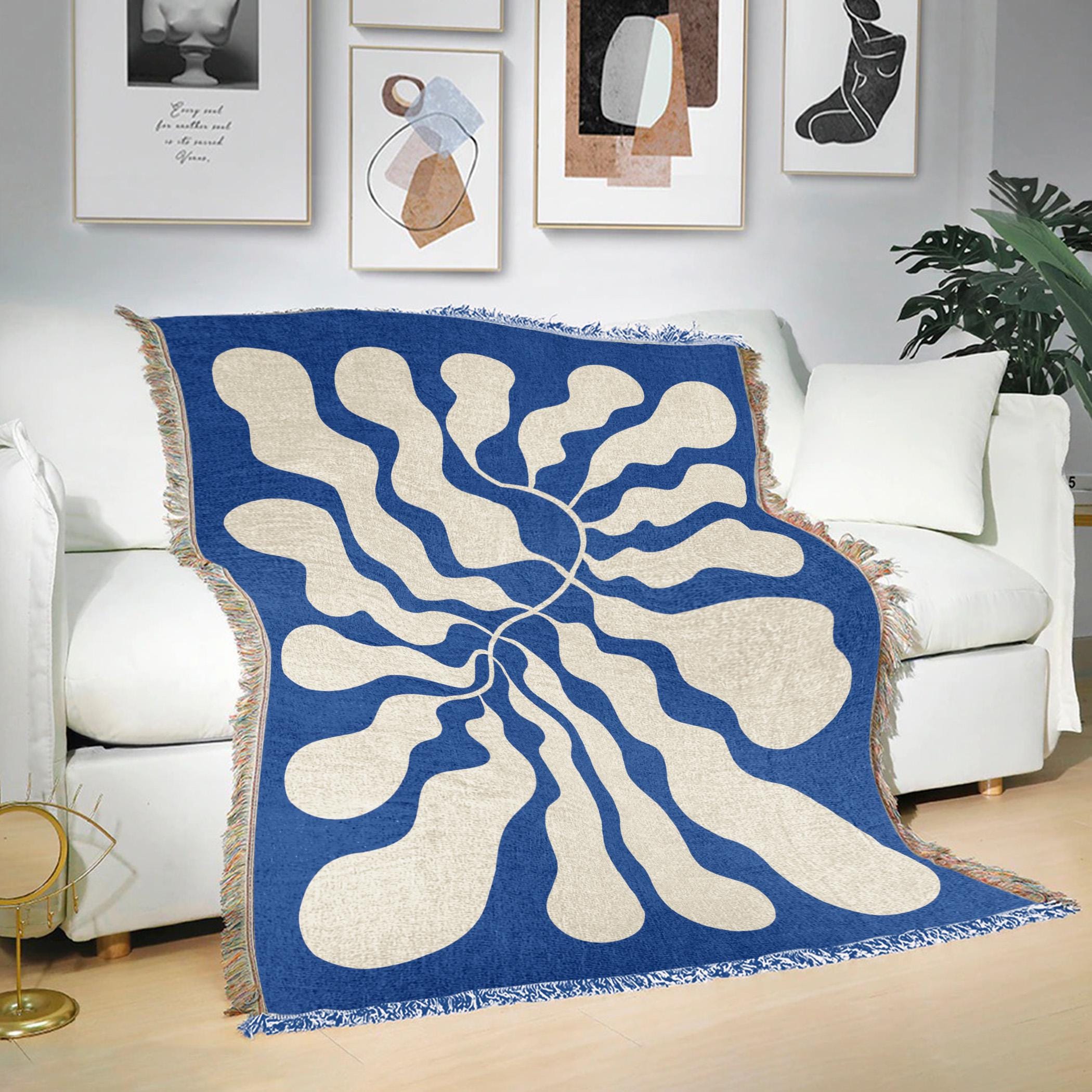 Abstract Blanket - Etsy