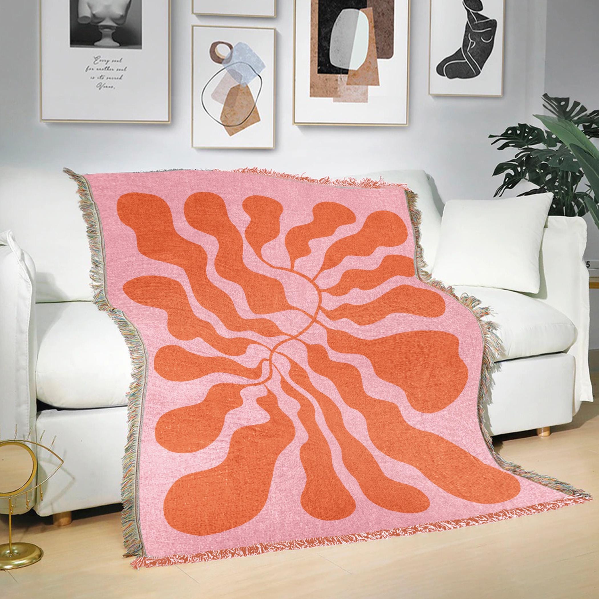 Bunt kuscheldecke