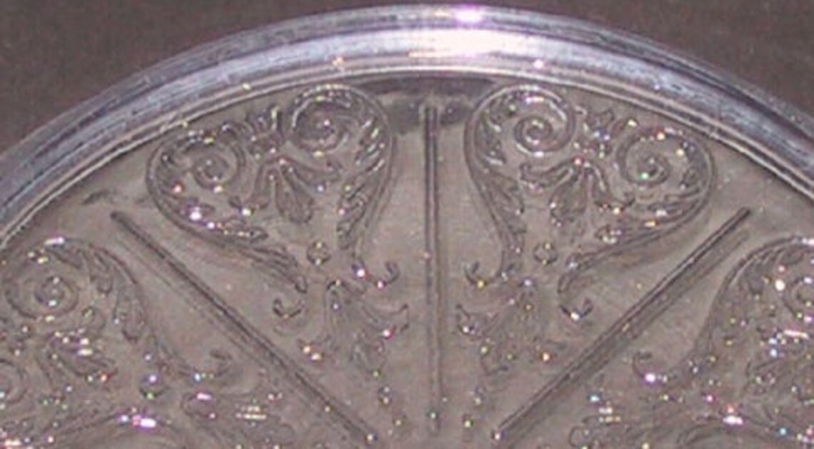 Vintage Fire King Oven Glass Sapphire Blue Hot Plate Etsy