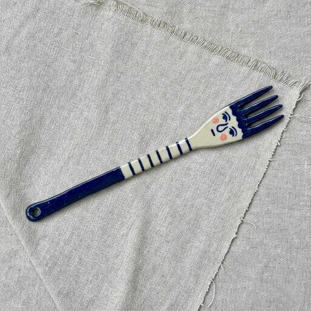 Custom Hand-painted Ceramic Fork – Design Your Own Illustration - Etsy
