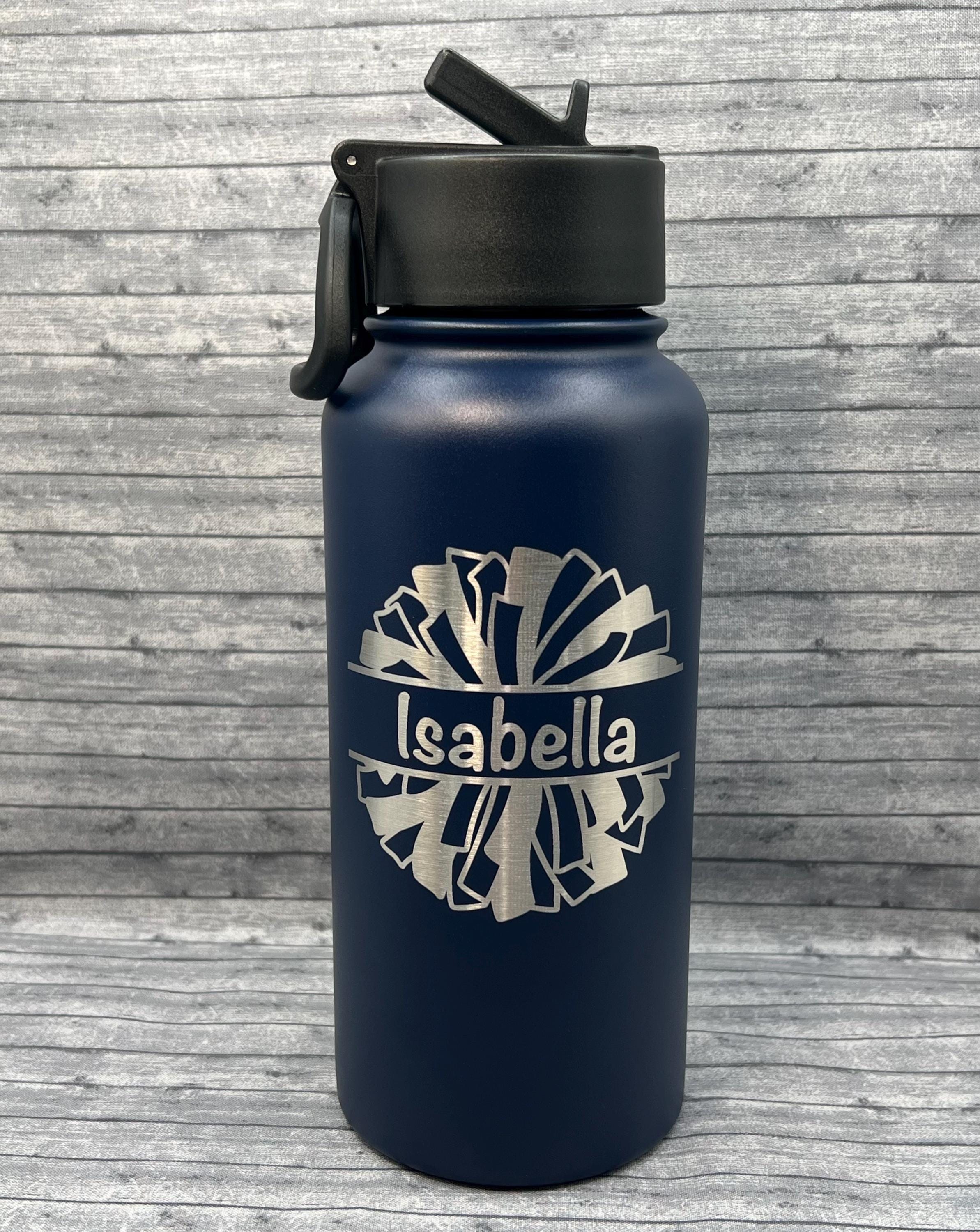 Personalized Cheer (Double-Sided) Water Bottle