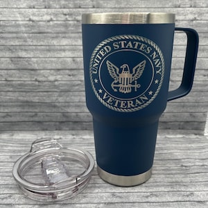 Navy Veteran 30oz Tumbler