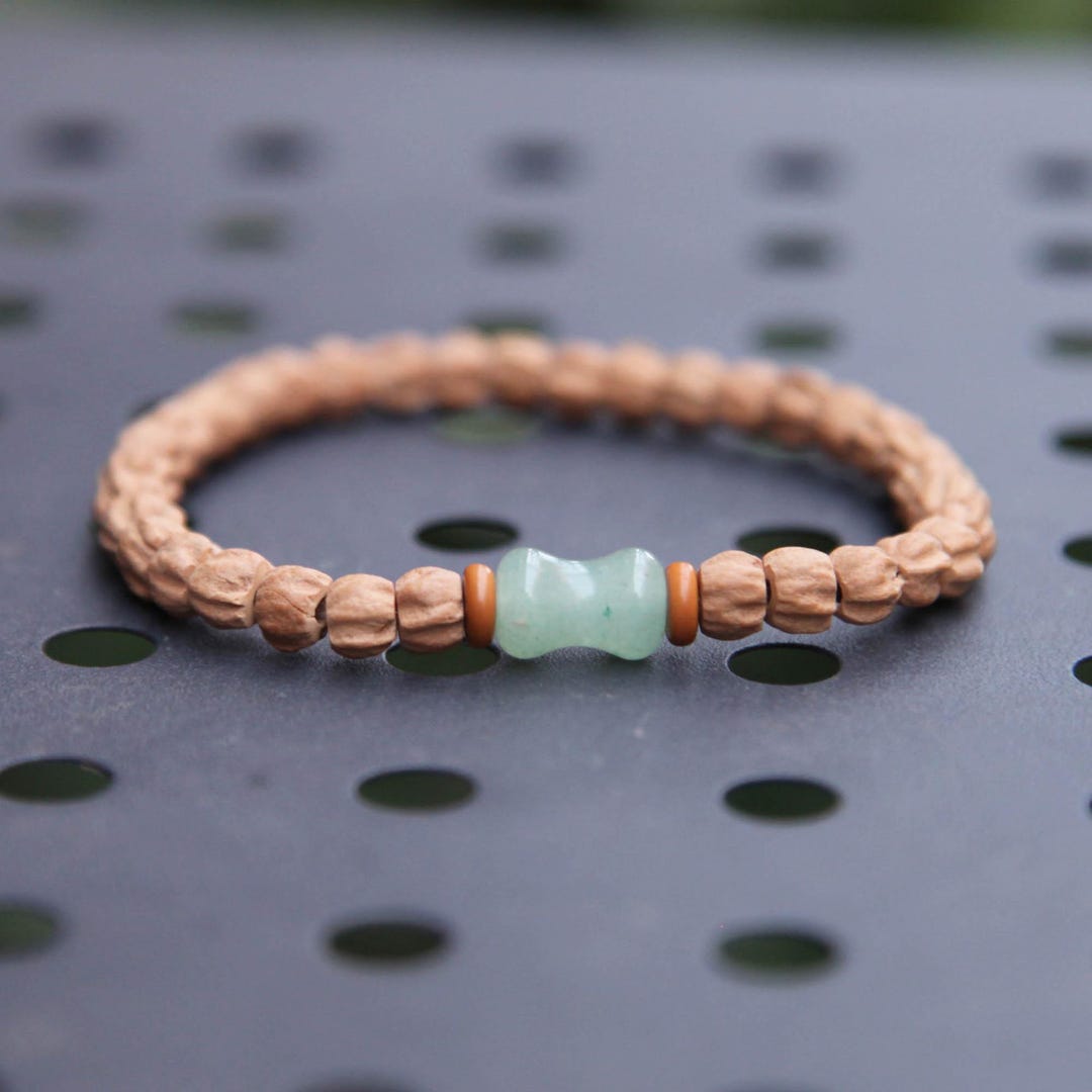 Tibetan-style Straight-cut Bai Xiang Seeds Bracelet – Single Loop With ...