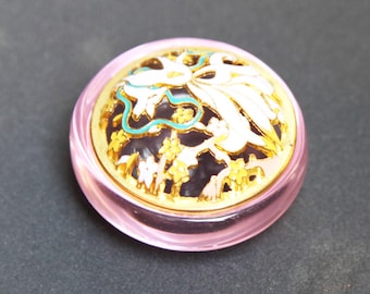 Kadzielnica szklana z dziewięcioogoniastym lisem, ozdoby do wnętrz z drewna agarowego i sandałowego, miniaturowy, pomyślny kadzielnica, kadzielnica