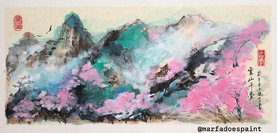 Spring mountains