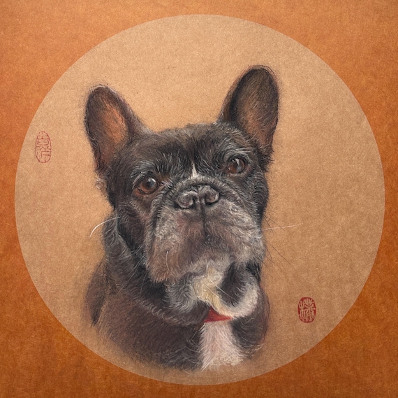 Custom pet portrait commission