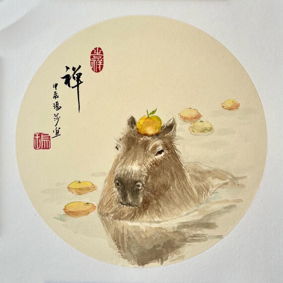 Chill capybara