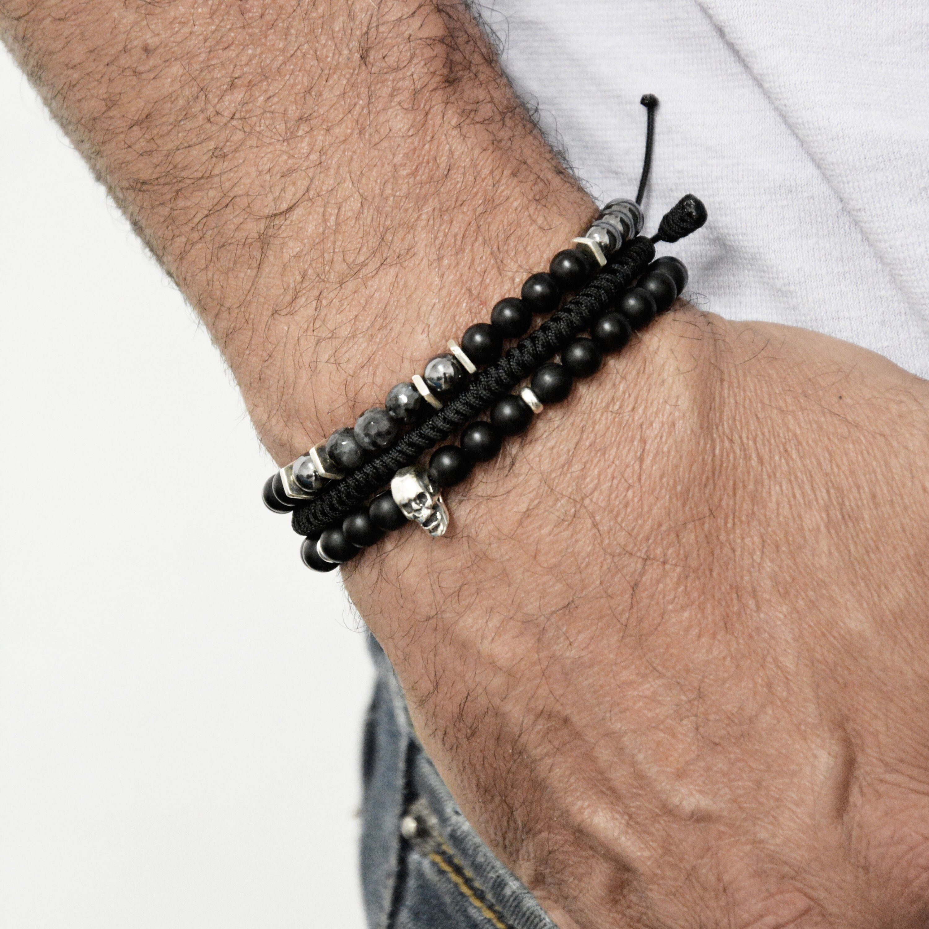 Braccialetti Tibetani Portafortuna: Fatti A Mano In Corda Rossa E Nera, Regolabili 15-26 Cm