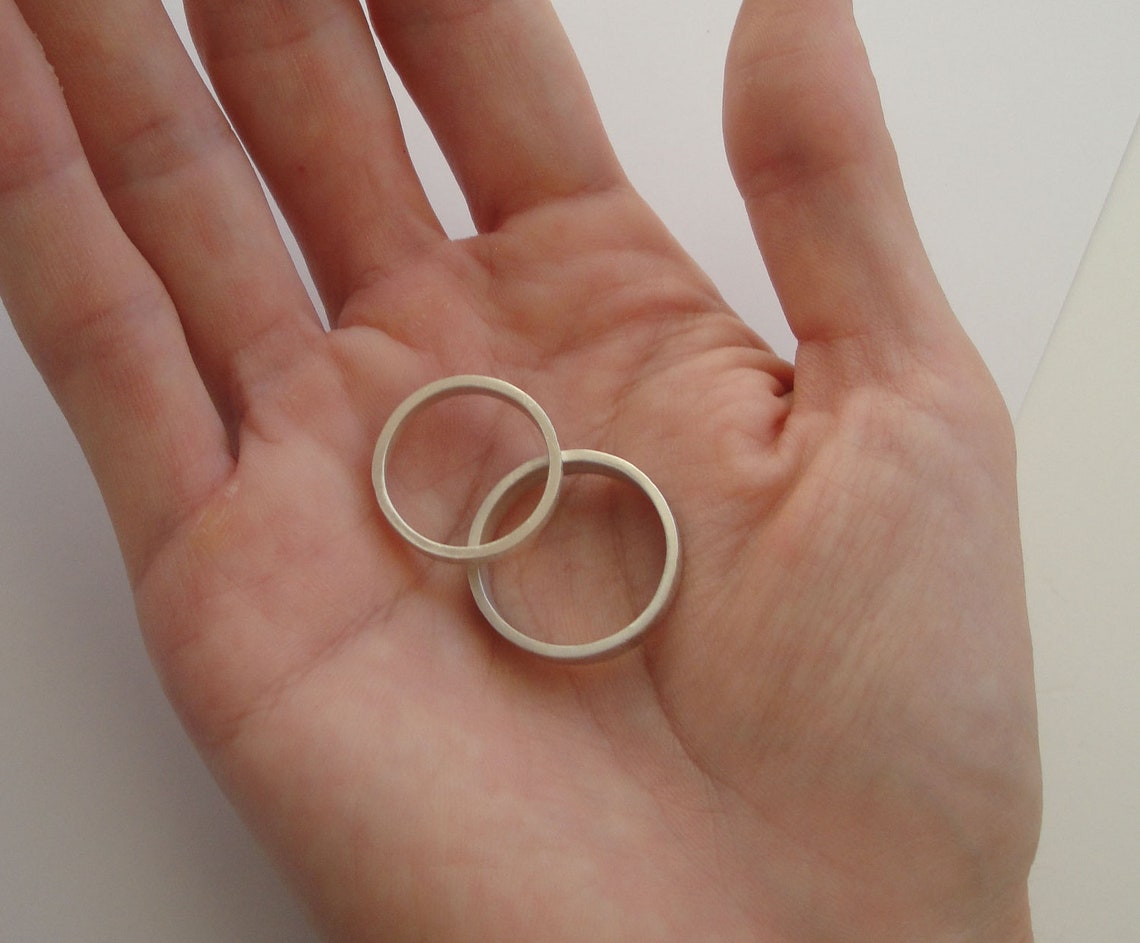 Simple Engraved Wedding Rings Engraved Bands Wedding Ring - Etsy
