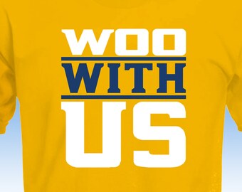 WOO MIT US - Nashville Hockey T-shirt - T-Quadrat T-Shirts - Siebdruck Tri-Star unisex fit