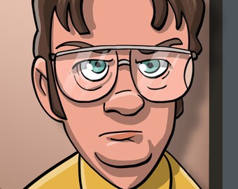 Dwight Schrute |  The Office  |  vinyl sticker  |  BUMPER STICKER  |  VINYL  |  hydroflask