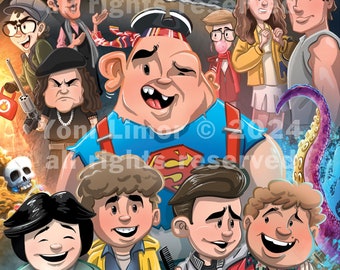 GOONIES PRINT | 40th Anniversary | Movie Poster