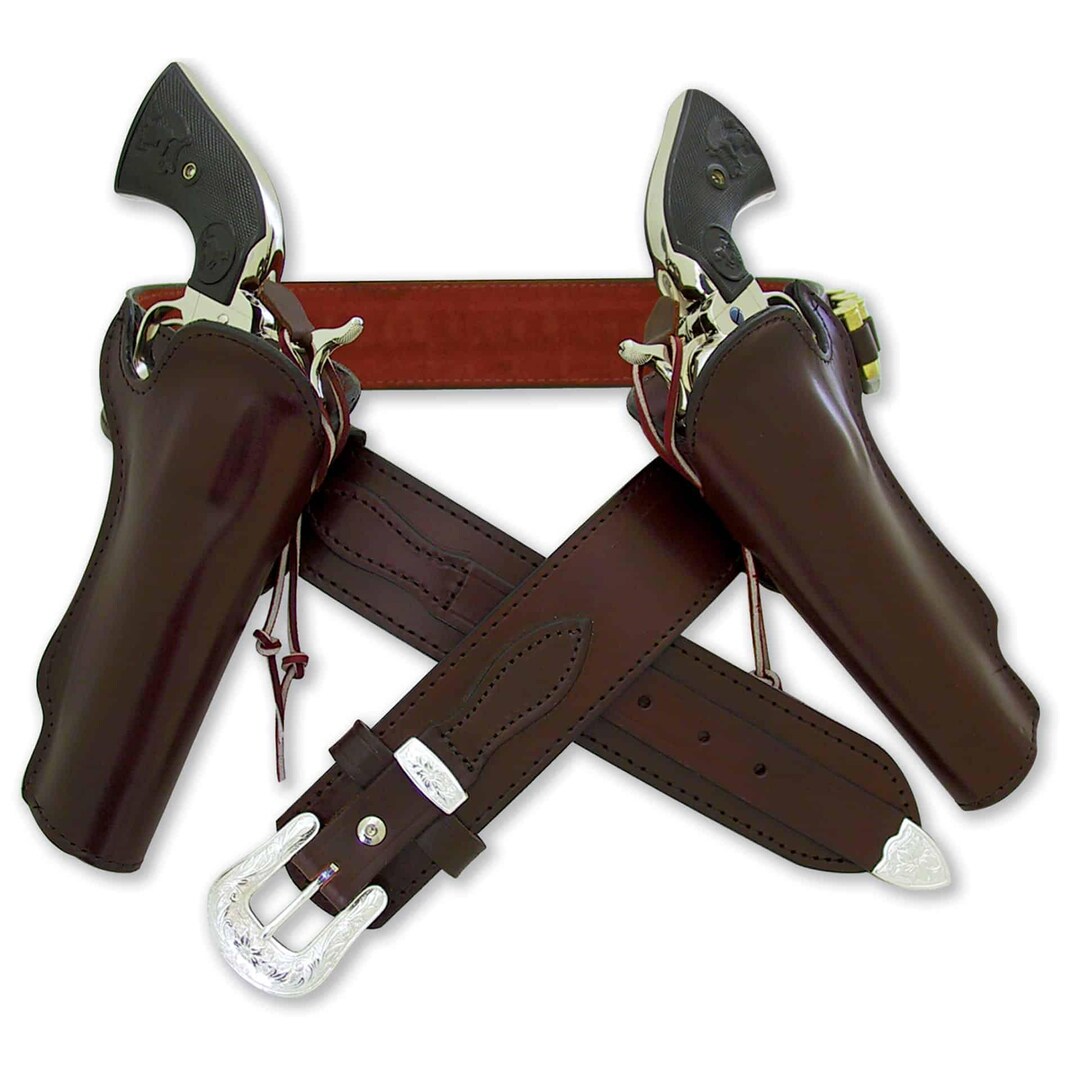 Fastest Sass Rig Leather Rigs Cartridge Belt With Holster Cowboy Ammo Leather Star ...