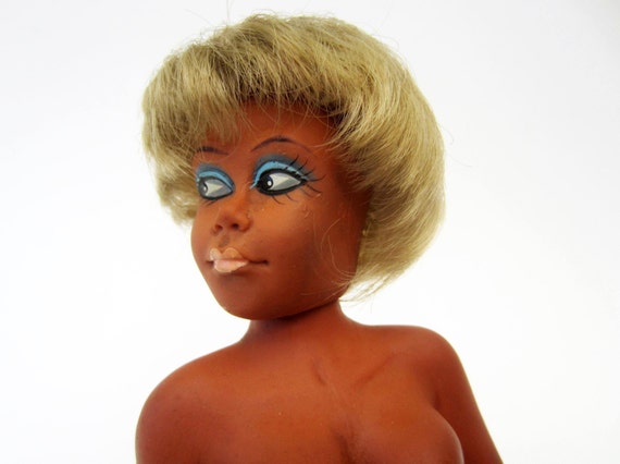 Mature1960s Vintage Nude Pin Up Doll On Furheico W Etsy