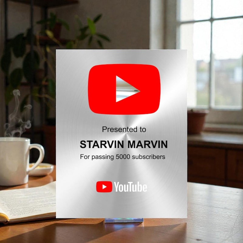 Fake Youtube Play Button - Etsy