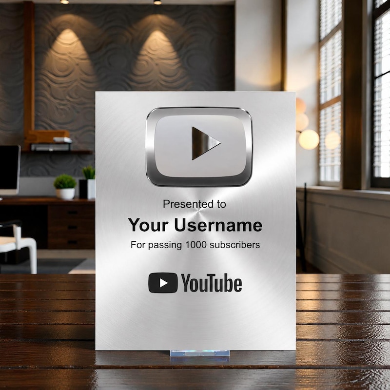 Fake Youtube Play Button - Etsy