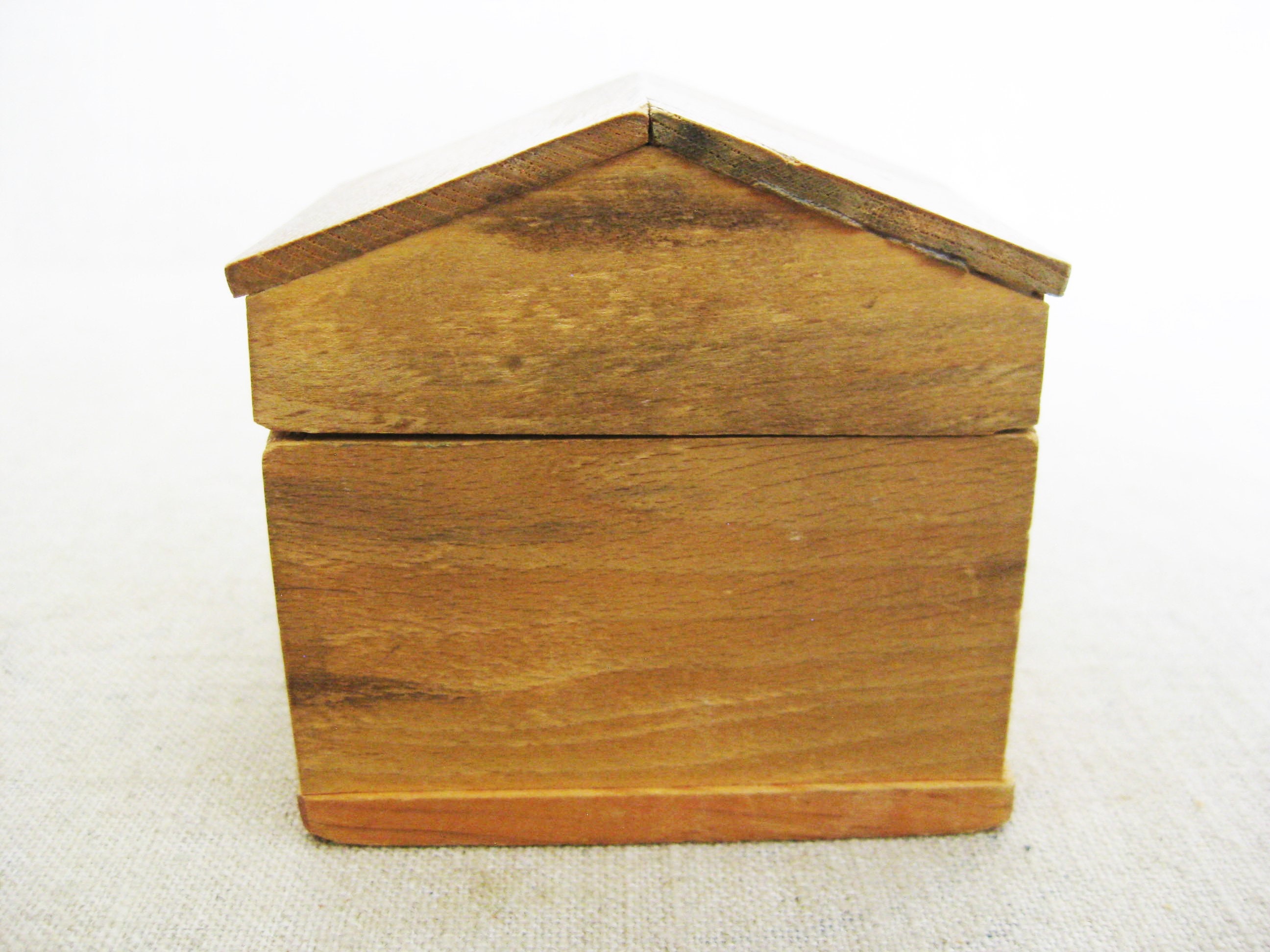 Vintage Nesting Boxes, Miniature Houses, Set, Small Storage