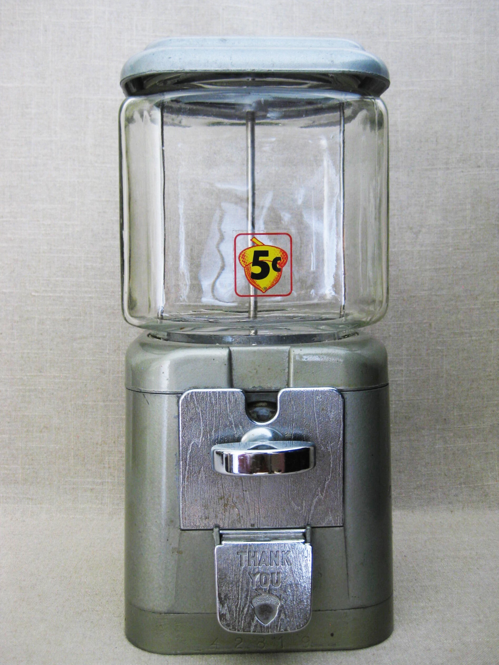 Vintage Candy Machine, Nut Dispenser, Vending Machine, MidCentury