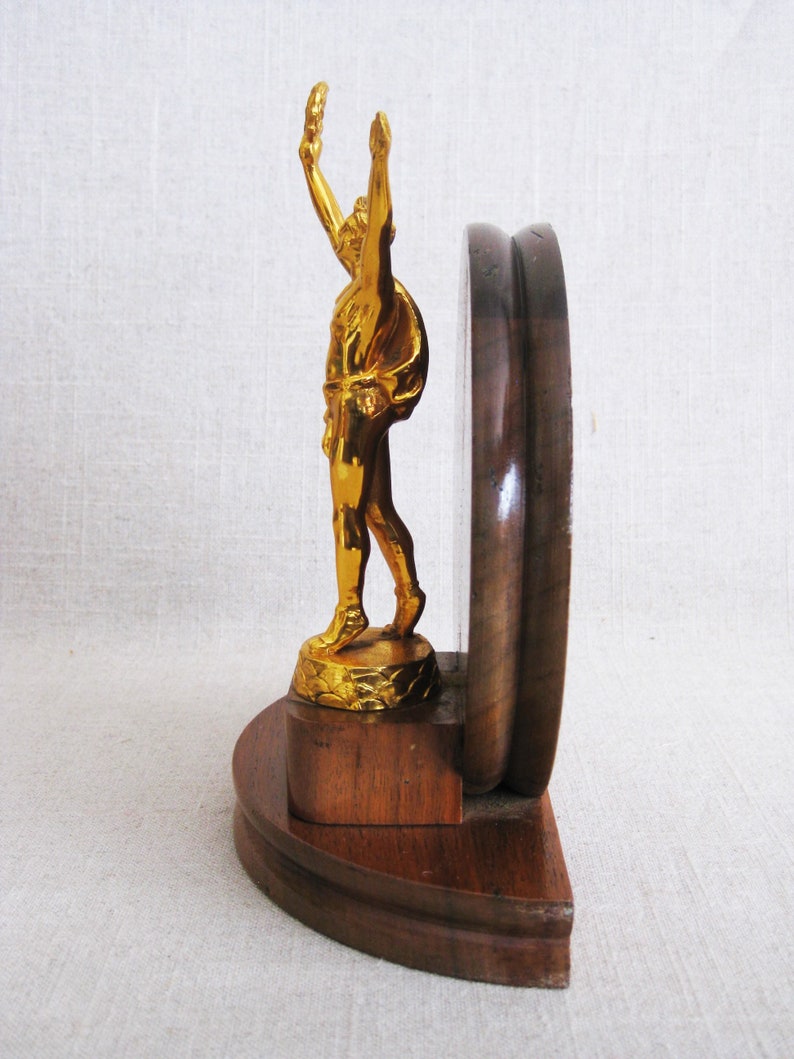Vintage Sports Trophy Track and Field Art Deco Period Etsy