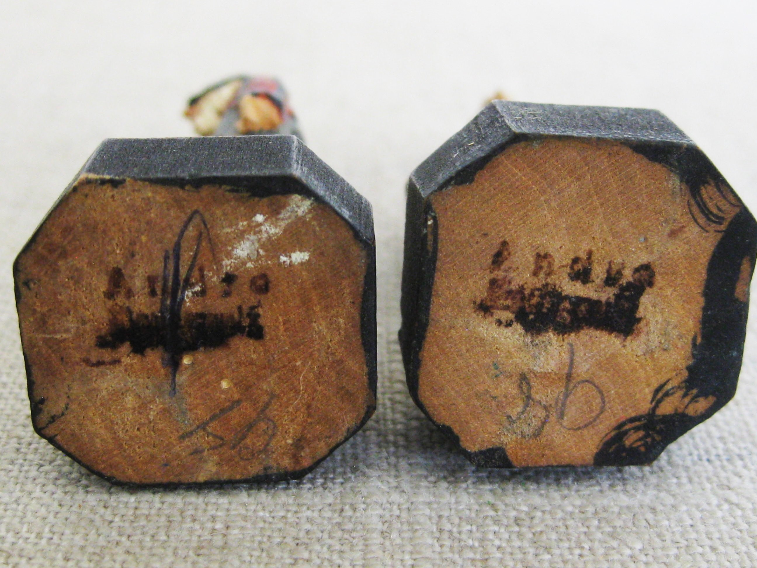 Vintage Folk Art Figure Flat Plane Carving, Canadian Wood Sculpture