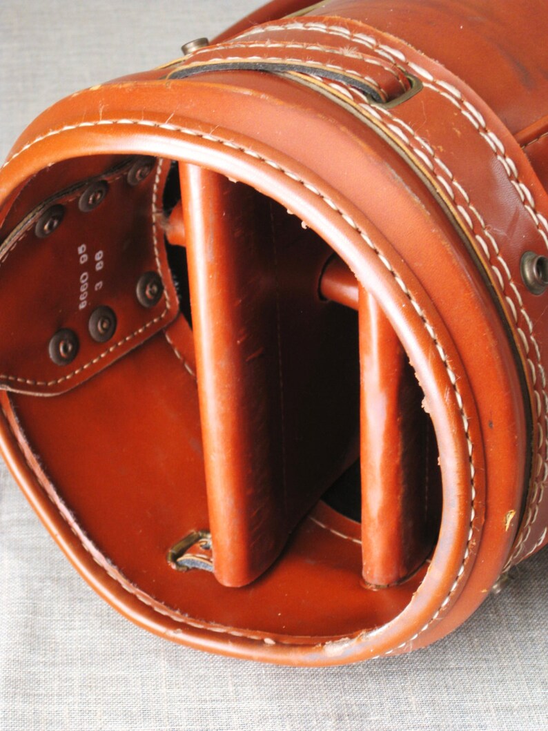 Golf Bag / Vintage Ben Hogan Golf Bag by AMF / Leather Look Etsy