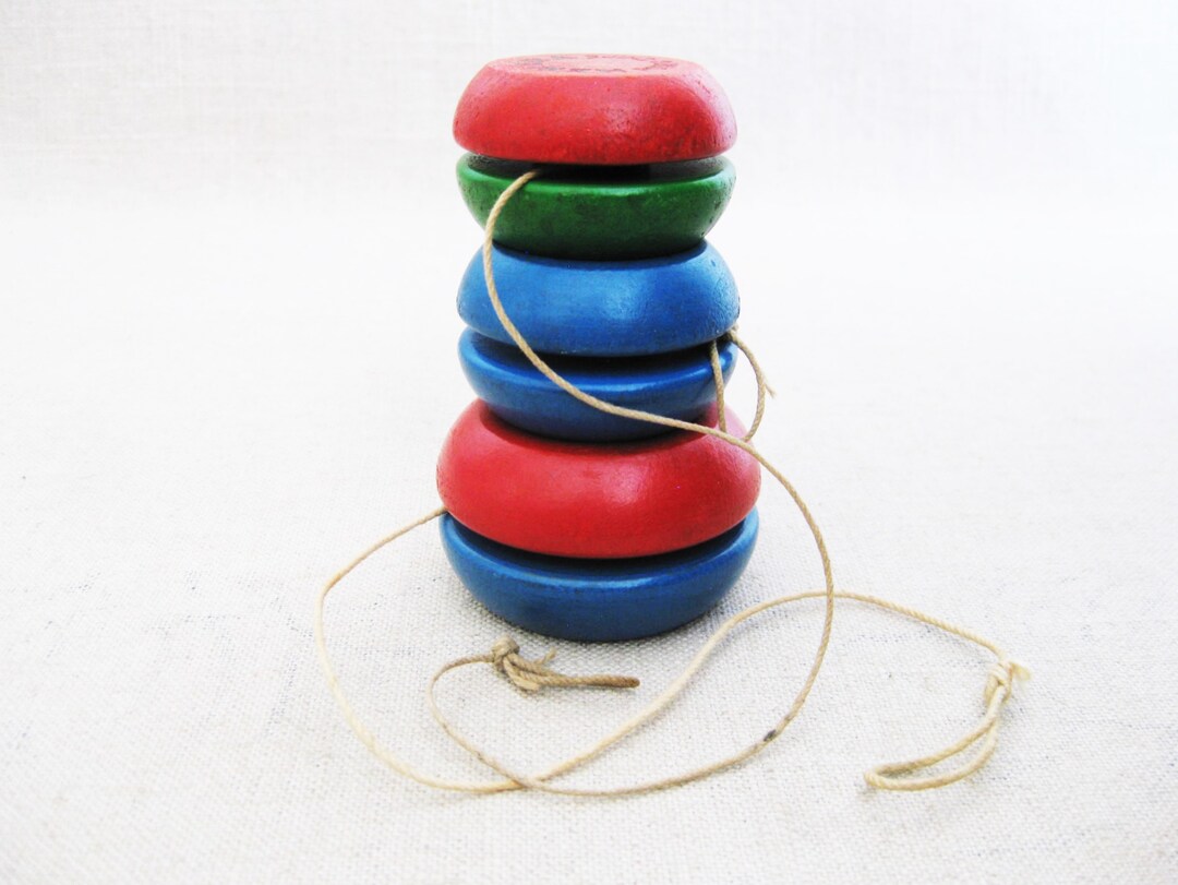 Vintage Wooden Duncan Yoyo Collection of Toys Etsy