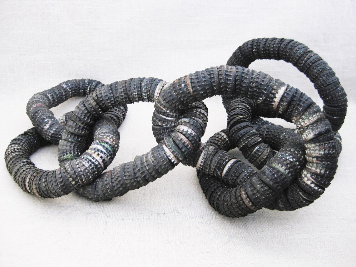 Vintage Bottle Cap Chain 7 Link Chain 41 Inches Long Etsy