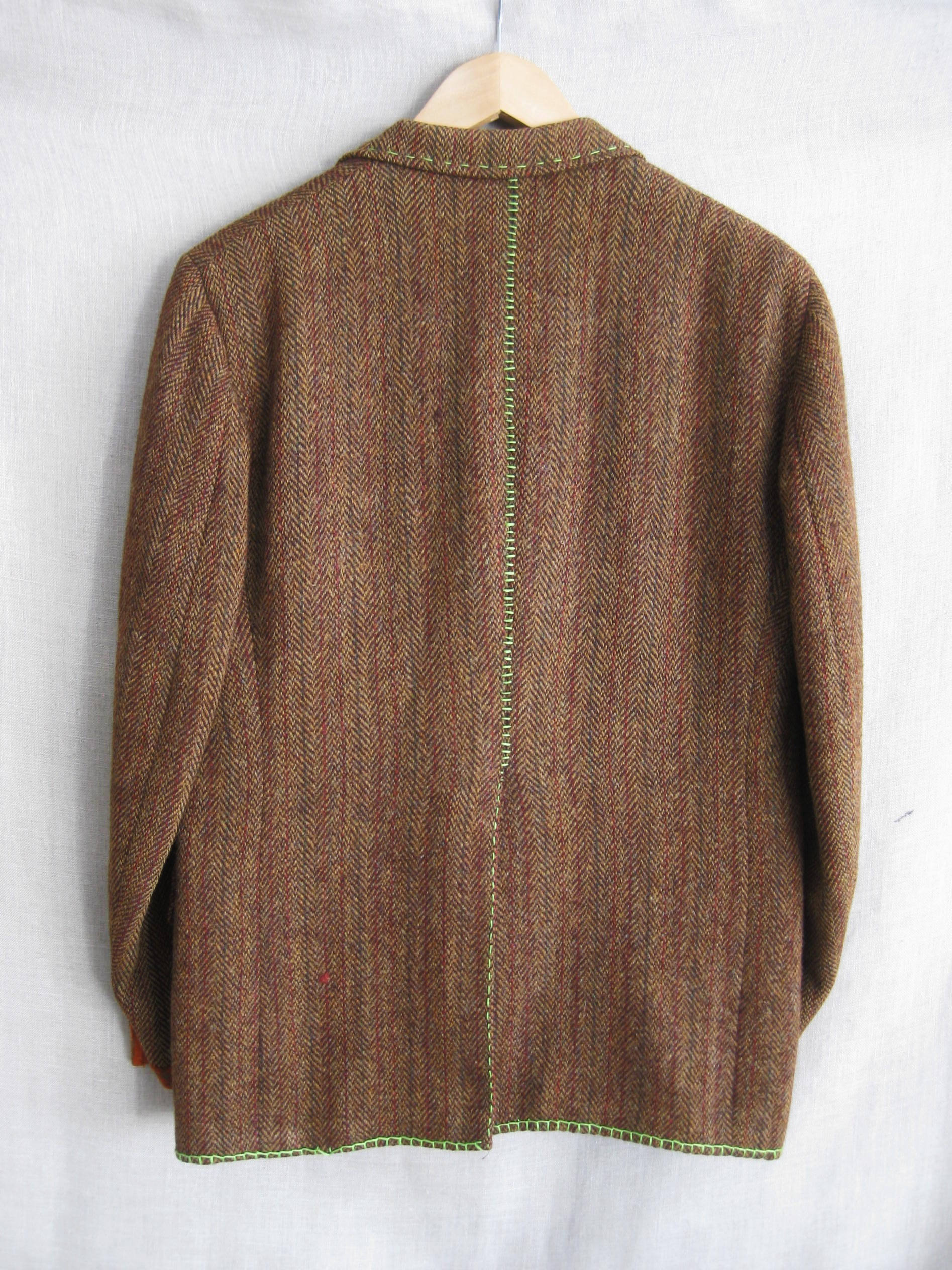 Vintage Men's Tweed Jacket, Sport Coat, Preppy Blazer, Harris ...