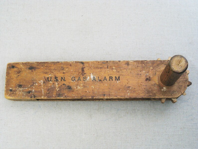 Vintage Primitive Wooden Noise Maker Rustic Cabin Decor Etsy