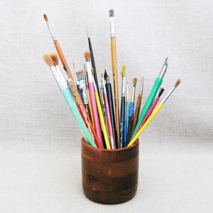 Vintage Paint Brush Collection, Decorative Art Supplies Photo Props Assemblage Mixed Media