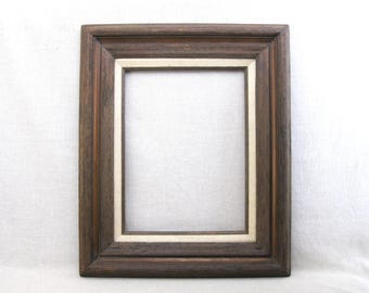 Vintage Rustic Picture Frame Wood 12 x 16 Large Wide Profile Landscape Portrait