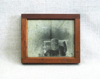 Vintage Kodak Photo Masking Frame, Contact Print Photography Tools with Glass Negative