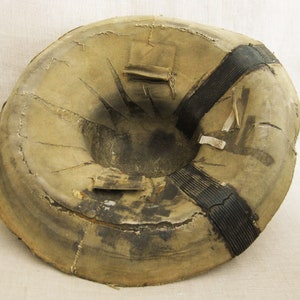 Vintage Millinery Hat Mold, Vulcanized Rubber Block Form, Antique Industrial Rustic Décor image 6