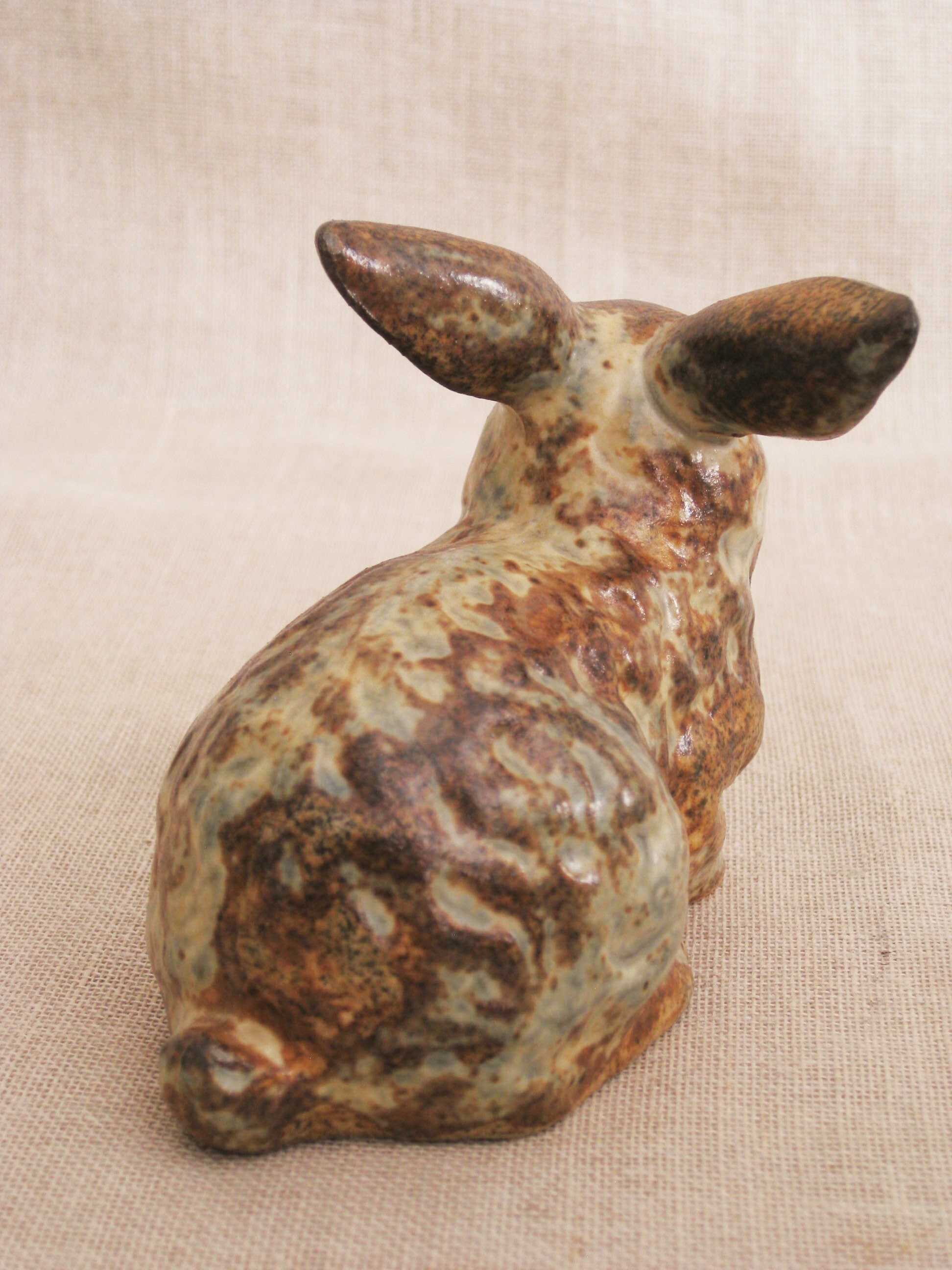 rabbit ceramic sculpture