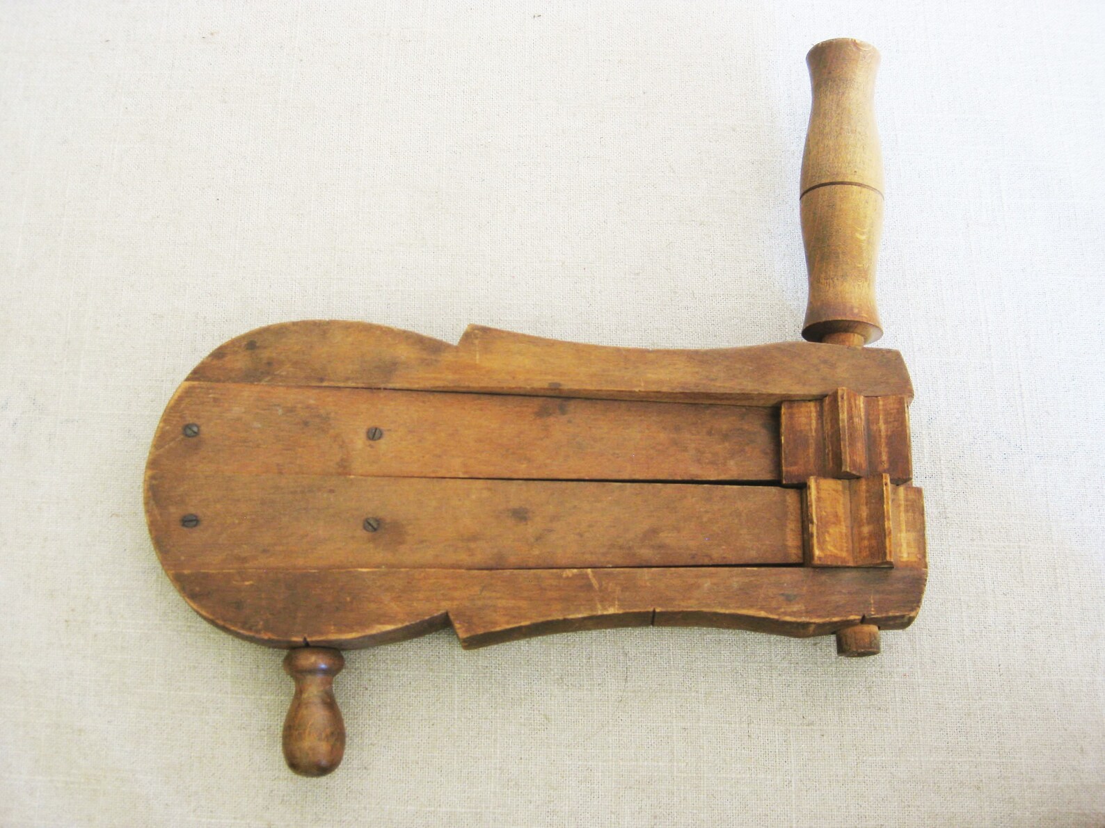 Vintage Primitive Wooden Noise Maker Rustic Cabin Decor Etsy