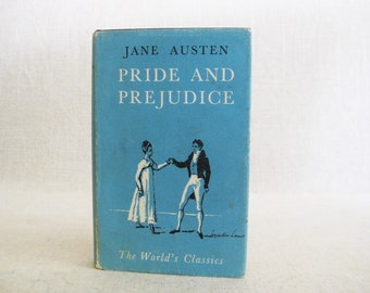 Vintage 1962 Pride and Prejudice Pocket Size Books Jane Austen