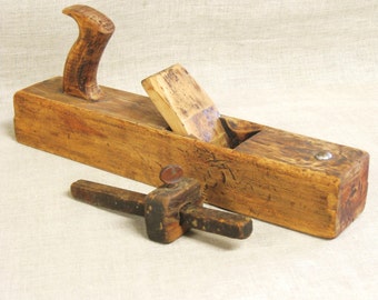 Antique Wood Working Tools, Planer, Scribe, Wooden, Carpentry, Carpenters Tools, Shop, Vintage, Craftsman, Workshop, Studio, Supplies