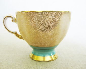 Vintage Tuscan English China Teacup, Pattern 8637H