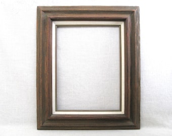 Vintage Rustic Picture Frame Wood 12 x 16 Large Wide Profile Landscape Portrait