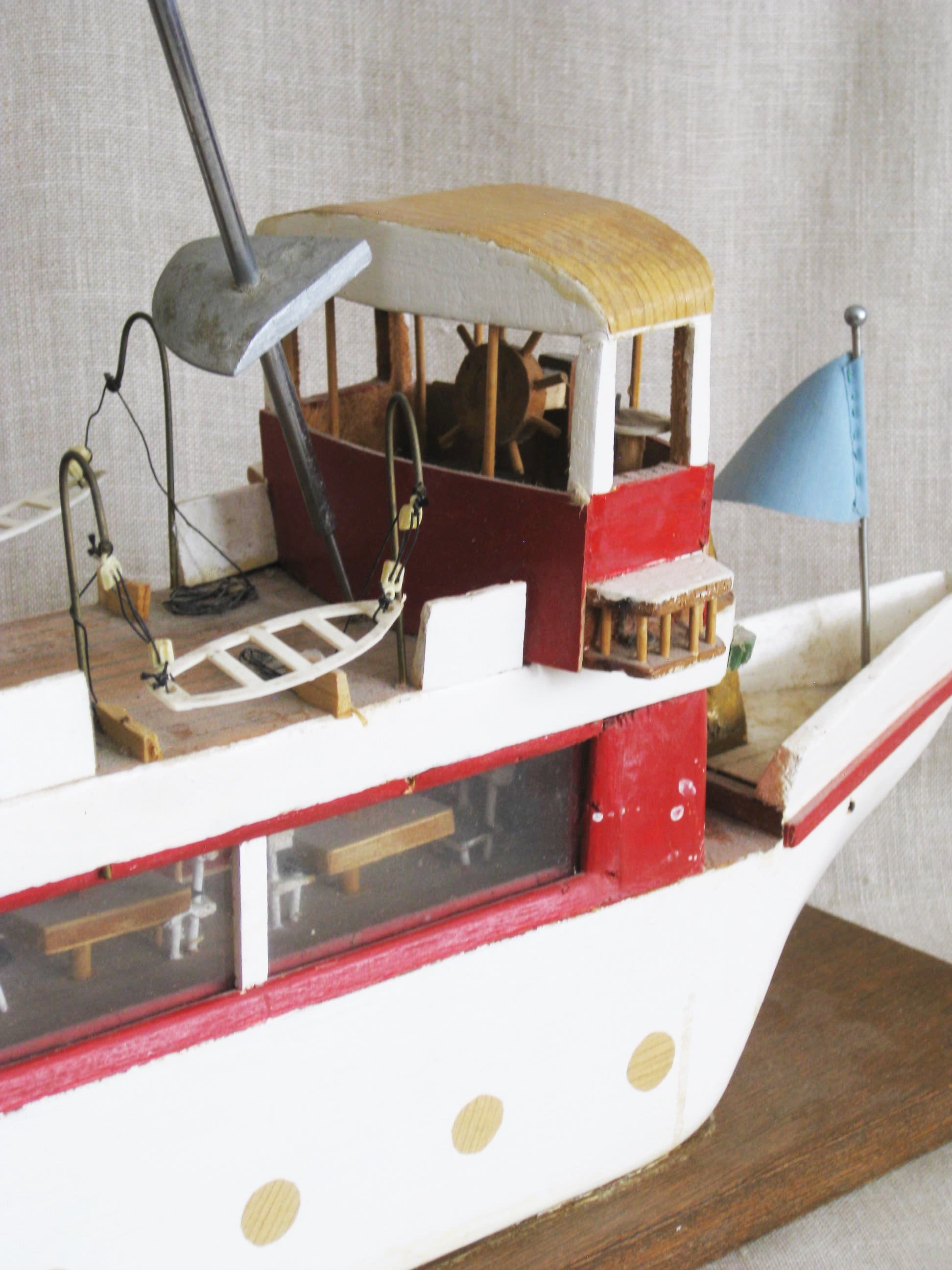 Unique Vintage Fishing Boat Model, Wooden Handmade Fishing Boat, Greek  Ship, Maritime Gifts, Nautical Decor, Fisherman Gifts, Fishing Decor -   Canada