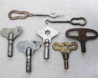 Vintage Roller Skate and Clock Keys Chicago Collection