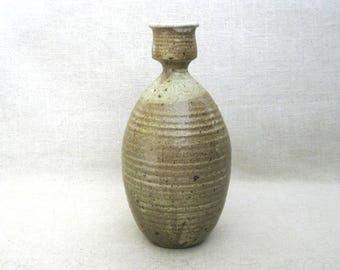 Vintage Studio Pottery Vase, Signed Kokis, Fine Art Ceramic Vessel